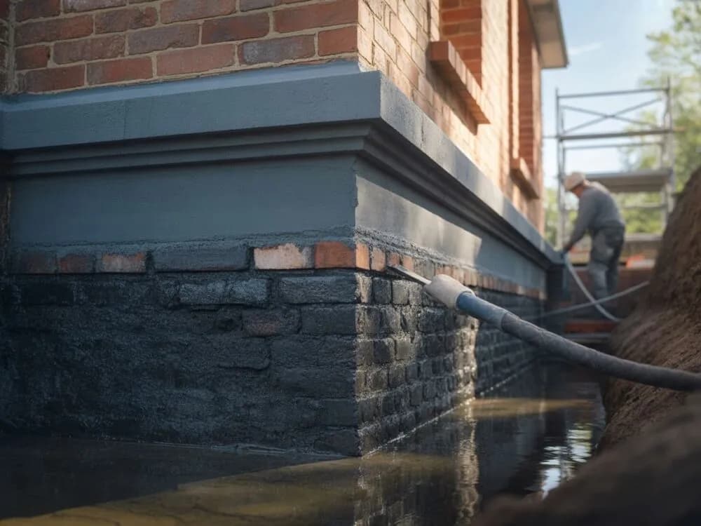 Jak zrobić izolację poziomą w starym budynku, aby uniknąć wilgoci?