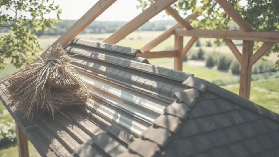 Tanie sposoby na pokrycie dachu altany: wybierz najlepsze materiały