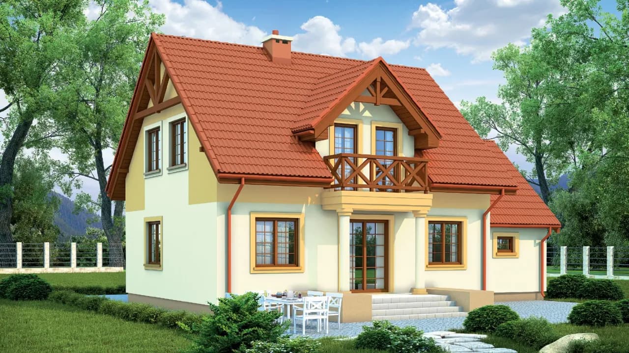 Ceglany dach jaka elewacja – idealne połączenia kolorów i materiałów