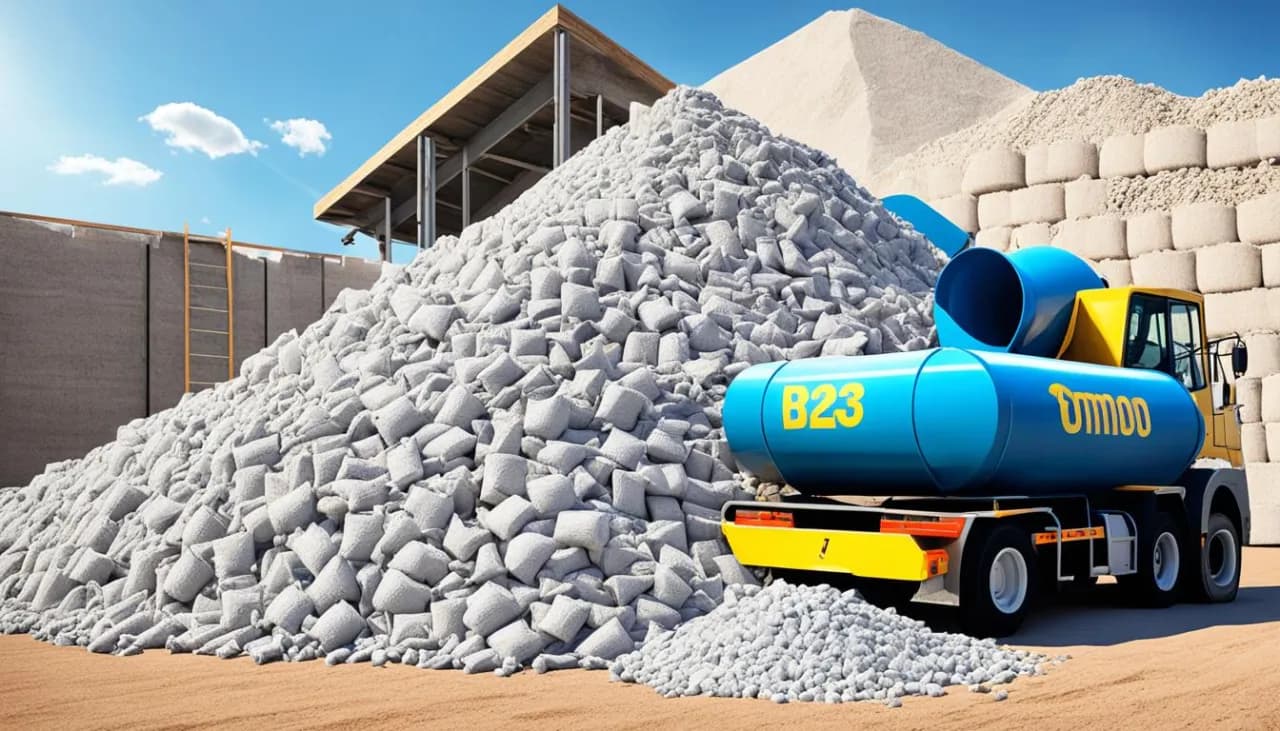 Ile m3 betonu z worka cementu? Sprawdź, zanim zaczniesz budowę