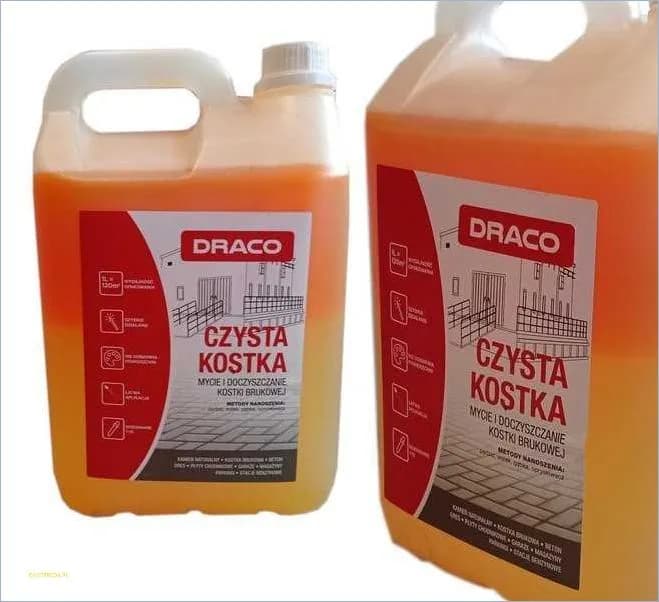 Skuteczne środki do czyszczenia kostki brukowej - uniknij trudnych plam