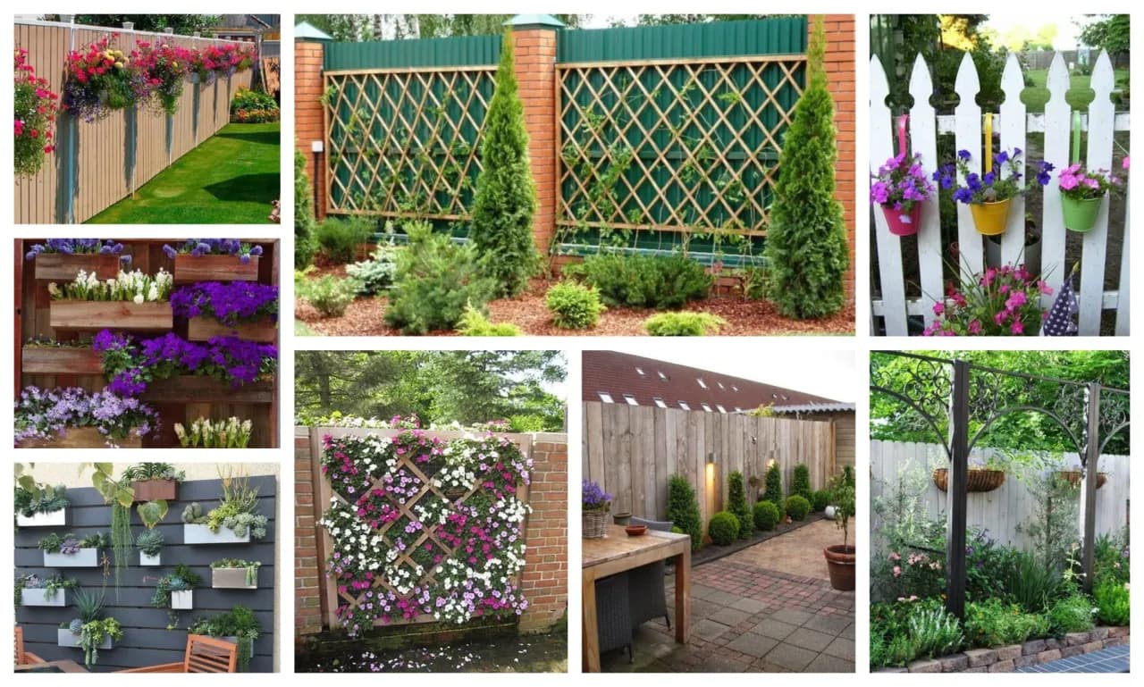 Jak ozdobić płot w ogrodzie - kreatywne pomysły na dekoracje